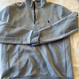 Polo by Ralph Lauren Men's Light blur Zip Up Sweater